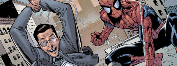 Spider-Man & Stephen Colbert Team Up In Amazing Spider-Man #573!