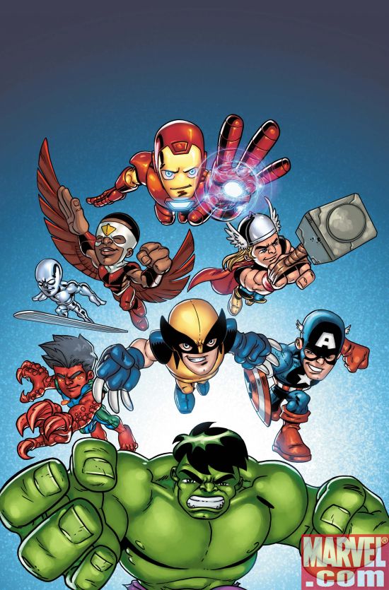 MARVEL SUPER HERO SQUAD: HERO UP! ONE-SHOT (Hero variant)