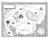 New Canaan map, penciled and inked by Jim
