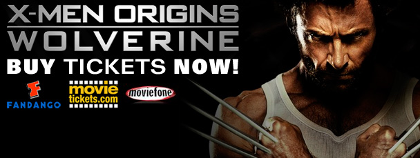 Buy X-Men Origins: Wolverine Tickets Now