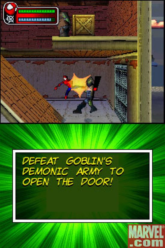 Spider-Man vs. Goblin Grunt, DS