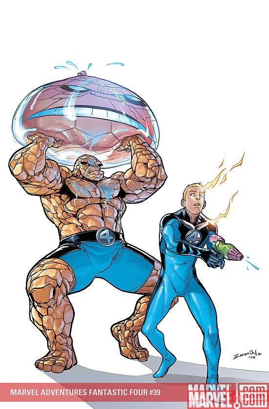 MARVEL ADVENTURAS FANTASTIC FOUR (2005) #