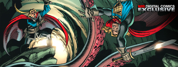 Exclusive Digicomics: Black Knight & Spider-Girl