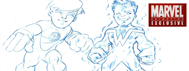 Animation Exclusive: SHS Torch & Wonder Man