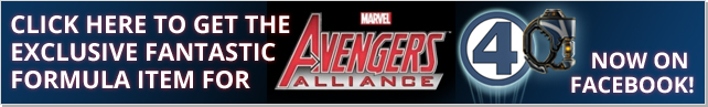 Click here to get the exclusive Fantastic Formula item for Marvel: Avengers Alliance on Facebook!