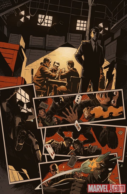 BLACK PANTHER: THE MAN WITHOUT FEAR #1 preview art by Francesco Francavilla 1