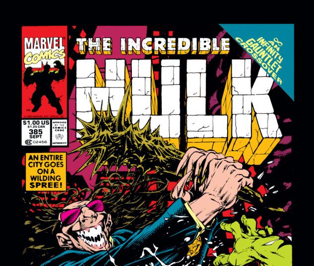Incredible Hulk (1962) #385 Cover