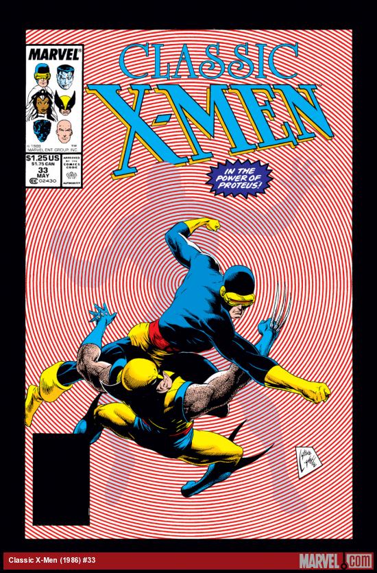 Classic X-Men (1986) #33 Cover
