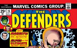 Defenders (1972) #16 Cover