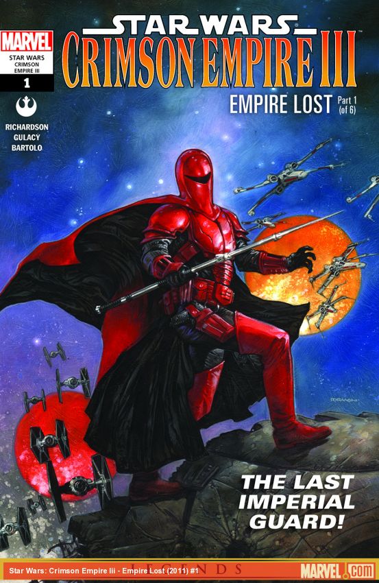Star Wars: Crimson Empire III - Empire Lost (2011) #1