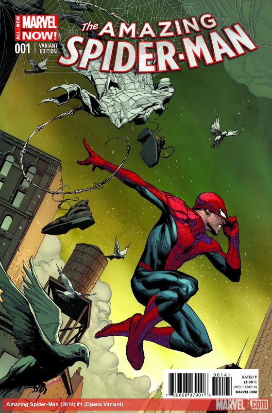 The Amazing Spider-Man (2014) #1 (Opena Variant)
