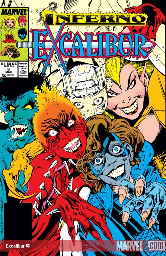 EXCALIBUR #6 COVER