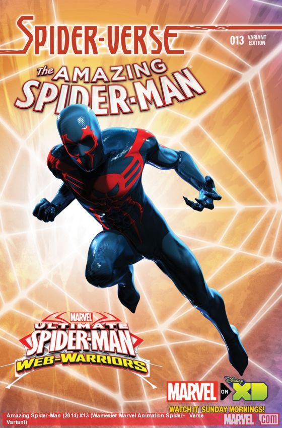 The Amazing Spider-Man (2014) #13 (Wamester Marvel Animation Spider-​Verse Variant)