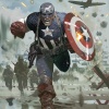 Captain America 615.1 cover by Daniel Acuna