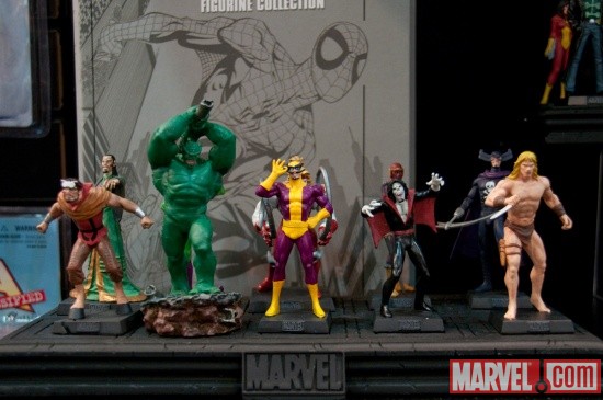 Eaglemoss Publications Classic Marvel Figurine Collection (Part 1) at Toy Fair 2011