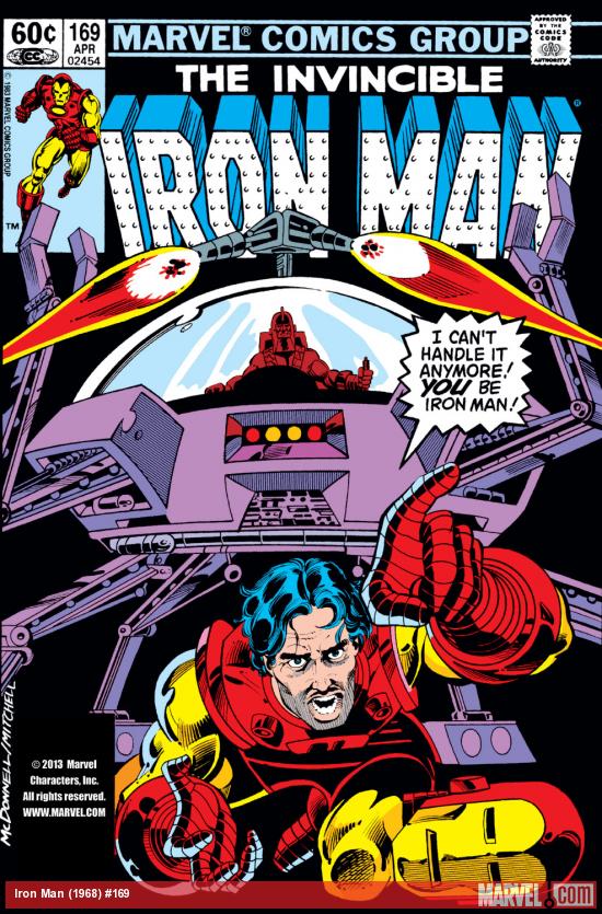 Iron Man (1968) #169 Cover