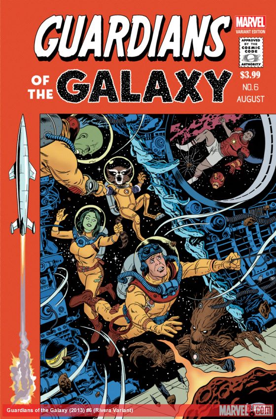 Guardians of the Galaxy (2013) #6 (Rivera Variant)