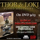 Get a Special Thor & Loki: Blood Brothers DVD Coupon