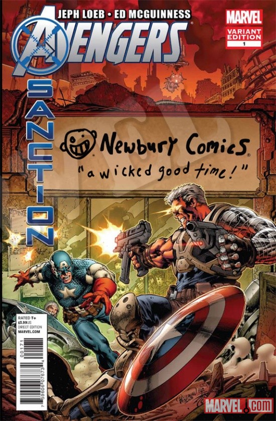 Avengers: X-Sanction #1 Newbury Comics Variant 