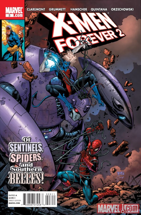 X-MEN FOREVER 2 #3 cover by Tom Grummett