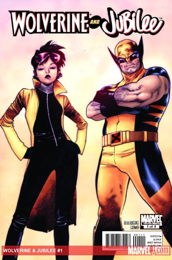 Wolverine & Jubilee #1 cover by Olivier Coipel