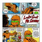 A page from Jacob Chabots contribution to STRANGE TALES #1