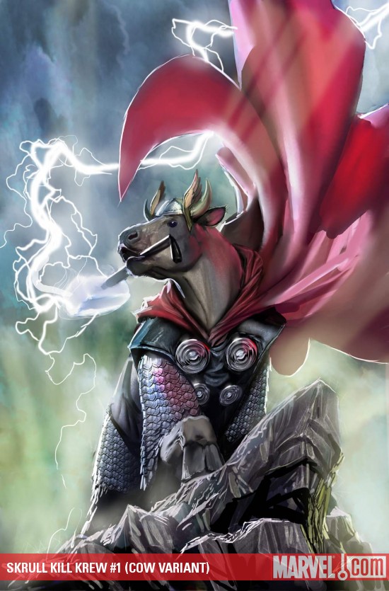 Skrull Kill Krew (2009) #1 (cow variant )