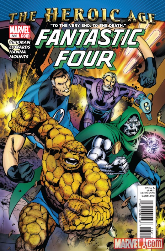 FANTASTIC FOUR #582 cover by Alan Davis