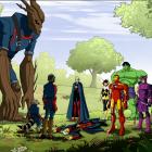 The Guardians of the Galaxy make their debut in The Avengers: Earth's Mightiest Heroes!