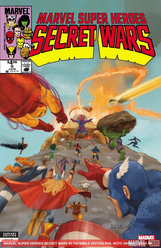 MARVEL SUPER HEROES SECRET WARS: FACSIMILE EDITION (2024) #9 (Variant)
