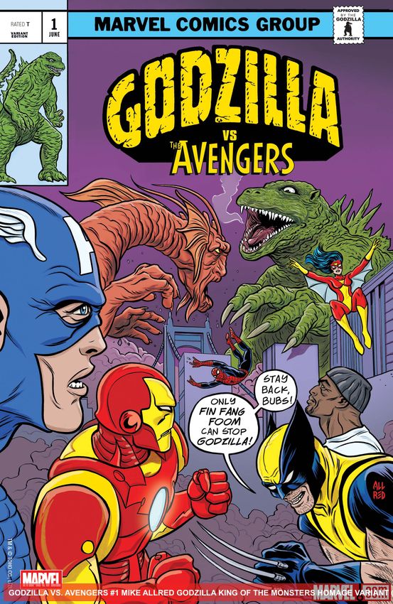GODZILLA VS. AVENGERS (2025) #1 (Variant)