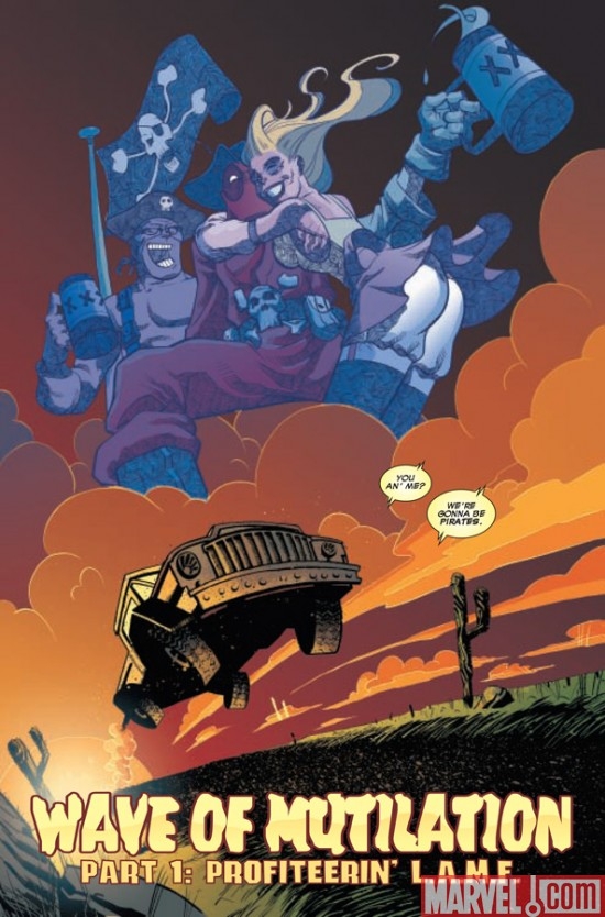 DEADPOOL #13, page 5