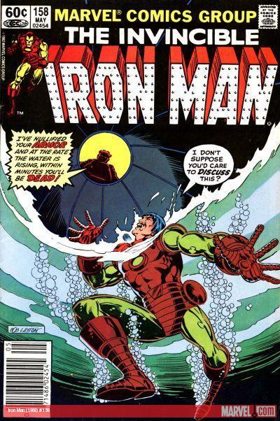 Iron Man (1968) #158 cover