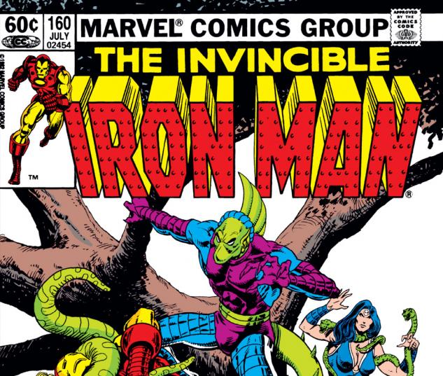 Iron Man (1968) #160 Cover
