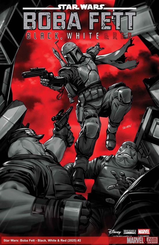 Star Wars: Boba Fett - Black, White & Red (2025) #2