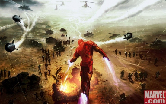 Iron Man Video Game Concept Art