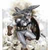 Captain America (2011) #1 variant cover by Olivier Coipel