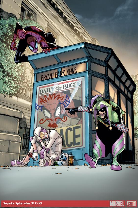 Superior Spider-Man #6 cover by Humberto Ramos