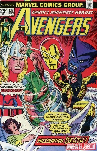 AVENGERS #139 cover