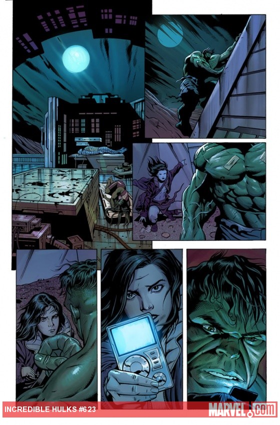 Incredible Hulks #623 preview art by Dale Eaglesham