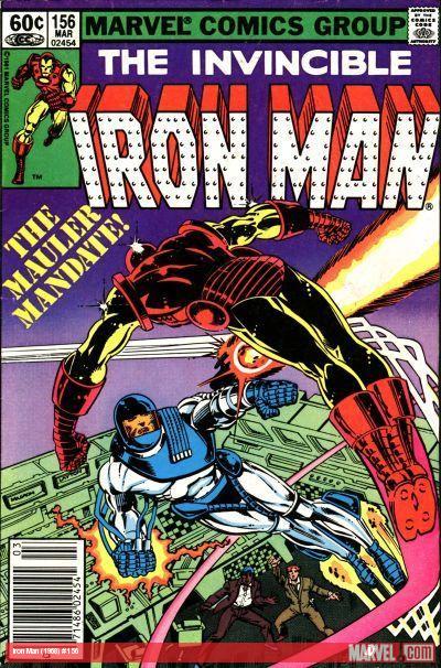 Iron Man (1968) #156 cover