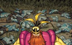 Warriors Three #1 cover by Salva Espin