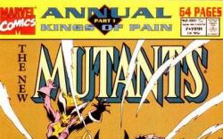 New Mutants Annual #37 cover by Mike Mignola