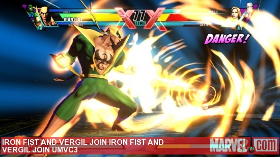Ultimate Marvel vs. Capcom 3 Iron Fist Screenshot 1