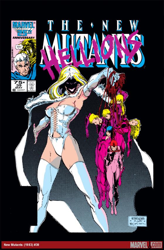 New Mutants (1983) #39 Cover