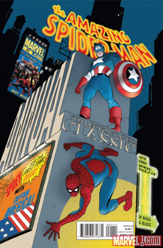 AMAZING SPIDER-MAN ANNUAL #37 cover by Marcos Martin