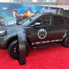 An Acura S.H.I.E.L.D. vehicle on the Avengers red carpet