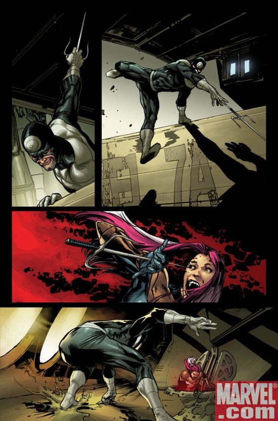 THUNDERBOLTS #127 interior art by Roberto De La Torre