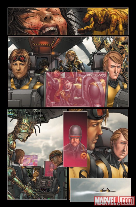 Image Featuring Cannonball, Cyclops, Warlock (Technarchy), New Mutants