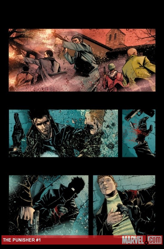 The Punisher #1 preview art by Marco Checchetto